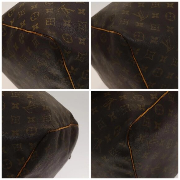 LOUIS VUITTON Monogram Keepall 60 Boston Bag LV Auth - Picture 16 of 16
